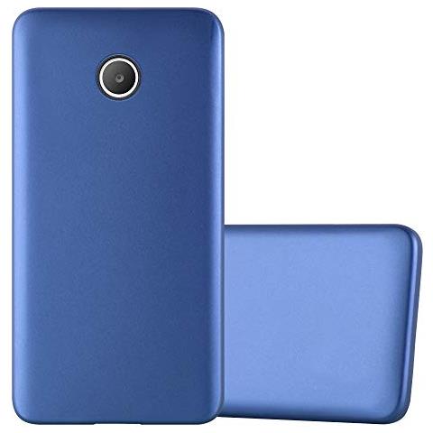 Cadorabo Custodia Compatibile Con Huawei Y330 In Blu Metallico - Coperchio Protettivo In Silicone Tpu Flessibile - Foto 1