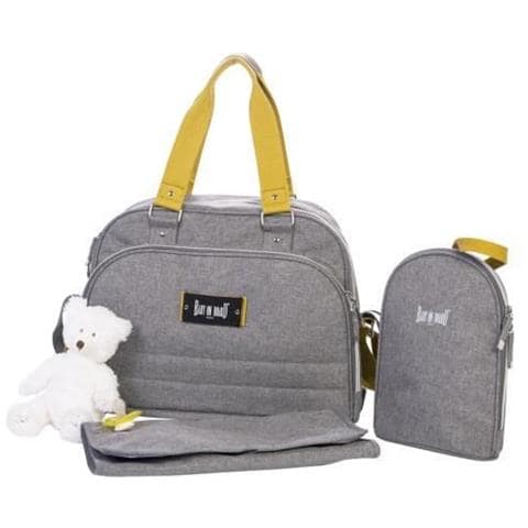 Borsa Fasciatoio Urban Yellowstone - Grigio / Senape - Foto 1