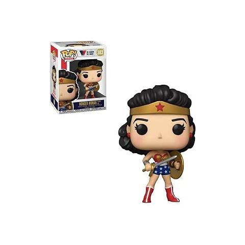 Funko Pop! Wonder Woman 80th – Challenge Of The Gods – Figurine Vinyle 9 Cm, Collection DC Comics, Cadeau Pour Fans Enfants Et Adultes