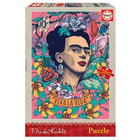 Puzzle - 500 Viva La Vida, Frida Kahlo - Foto 1