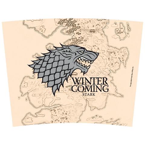 Game Of Thrones - Travelmug /tumbler /tazza Da Viaggio - Winter Is Coming - Foto 3