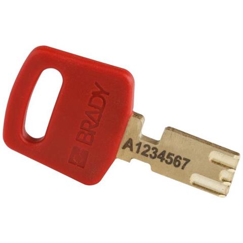 Lucchetto Safekey Compact Rosso 33mm x 67mm x 19mm - Foto 6