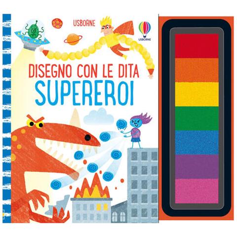 Fiona Watt - Supereroi. Ediz. A Colori. Ediz. A Spirale. Con Pannello Di Inchiostro - Foto 2