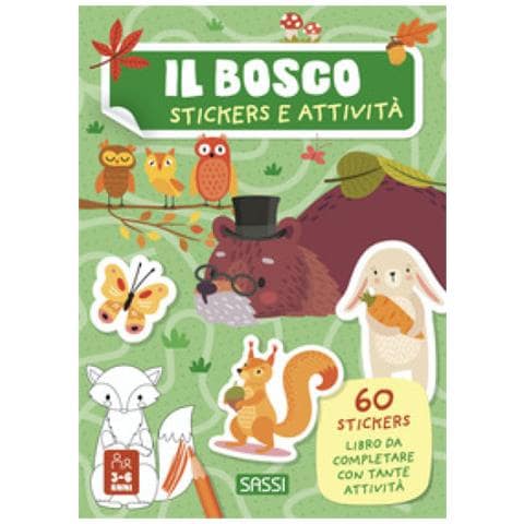 Roberta Marcolin - Il Bosco. Stickers E Attività. Ediz. Illustrata - Foto 1