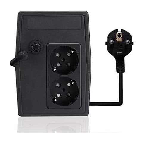 Gruppo di Continuità Era Plus 420 Watt 600 VA Line Interactive con Stabilizzatore - Foto 2