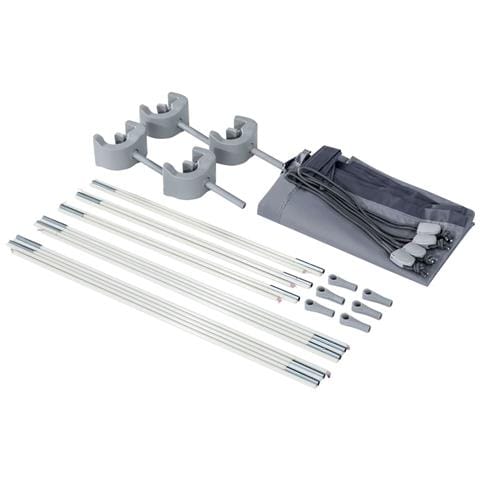 Tettoia Per Piscina Grigio Chiaro - Foto 1