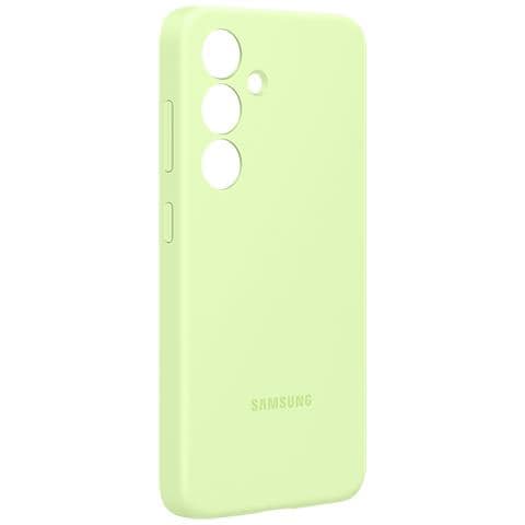 Cover Per Samsung S24 Plus Soft-touch Silicone Case Originale, Verde Lime - Foto 1