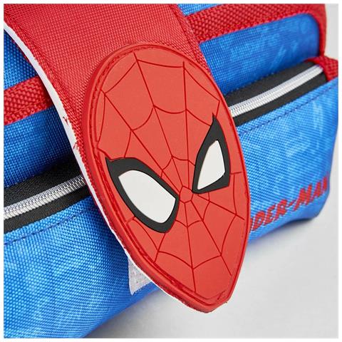 Astuccio Scuola Spiderman Azzurro (22 X 12 X 7 Cm) - Foto 2