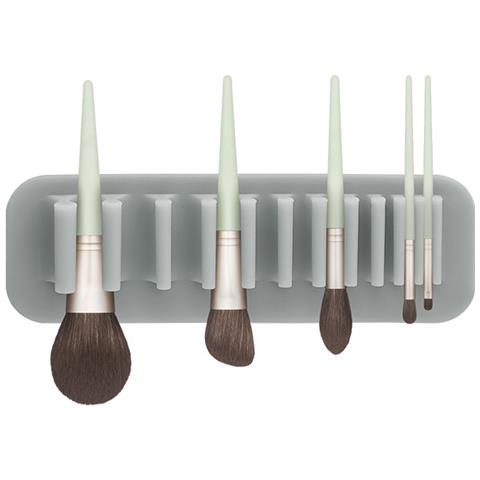 Porta Pennelli Per Trucco In Silicone A Parete Grey - Foto 1