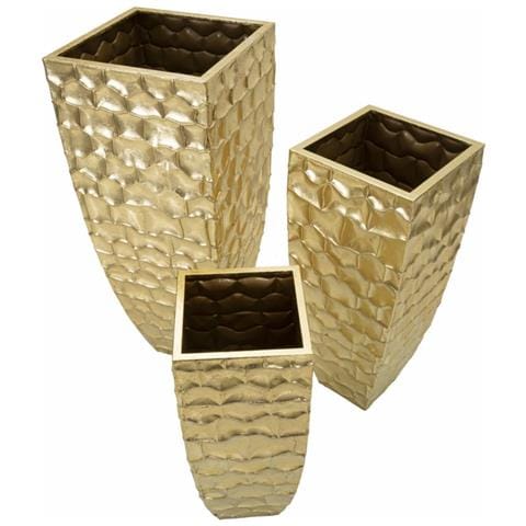 Portavasi Glody Tris Cm 38x38x94-30,5x30,5x76- 23x23x63 - Foto 1