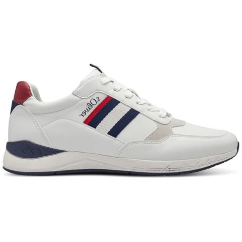Comfortable Sneakers Sintetico E Tessile Scarpe Uomo Bianco Eu 43, 5-13624-42 100 - Foto 2