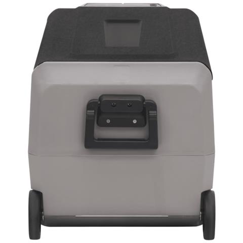 Borsa Frigo con Ruote e Adattatore Nera e Grigia 50 L PP e PE - Foto 10