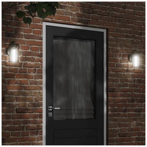 Applique Da Esterno Nera In Acciaio Inossidabile - Foto 7