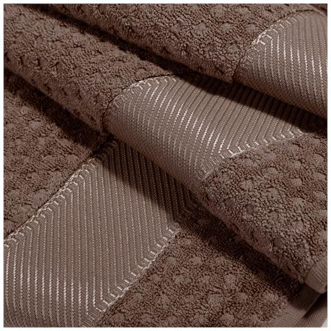 Telo Bagno Spugnissima Sirena In Cotone Colore Caffe' Misura Standard - Foto 3
