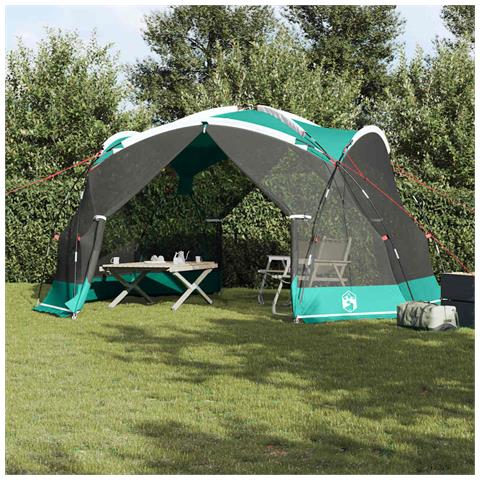 Rete Antimosche da Campeggio con Porte Verde per 4 Persone Impermeabile - Foto 2