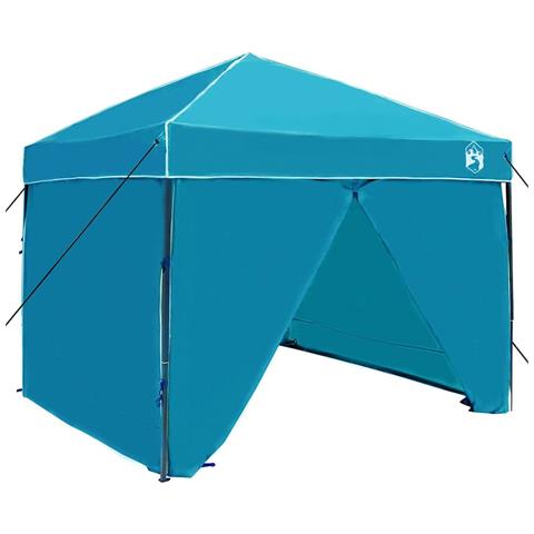Tenda Aggiuntiva Pop-Up Blu 250 x 250 cm Tessuto - Foto 1