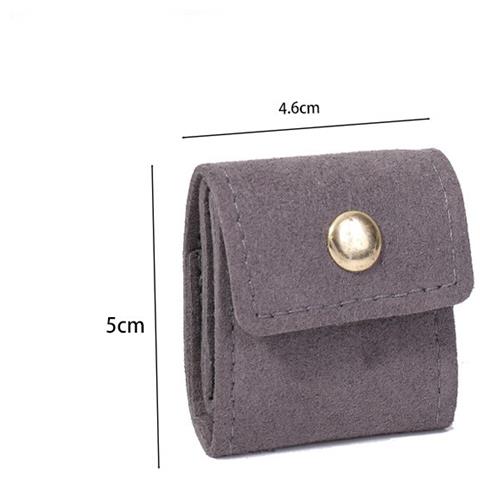 Portagioie Da Viaggio Portatile - Custodia Compatta In Pelle Pu Con Scomparti Grey - Foto 4
