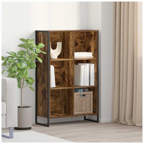 Armadio per Libri Quercia Fumosa 99.5 x 30 x 108.5 cm - Foto 2