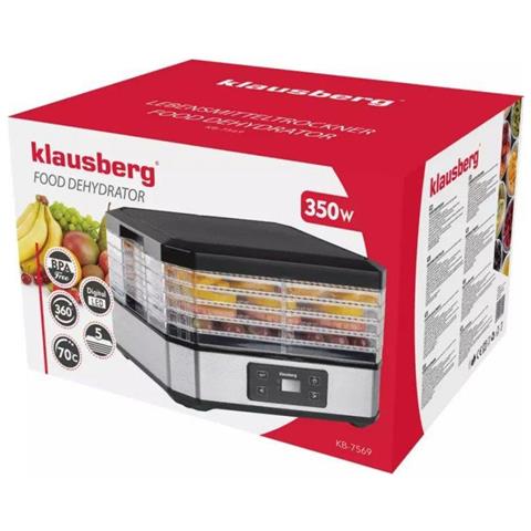 Essiccatore alimentare KB-7569 per funghi, frutta ed erbe aromatiche - Foto 7