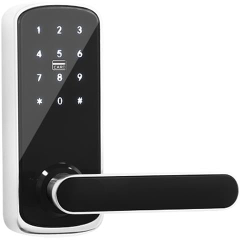 Serratura Intelligente A Singolo Chiavistello Con Password, Accesso Con Impronta Digitale Tuya Wifi Silver - Foto 1