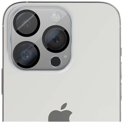 Protezione Obiettivo Fotocamera Per Iphone 14 Pro / 14 Pro Max Serie Lens Shield, Trasparente - Foto 2