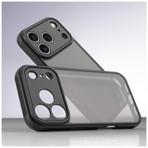 Custodia Magnetica Nera Opaca Compatibile Con Iphone 17 Air - Antiurto, Anti-impronta - Foto 5