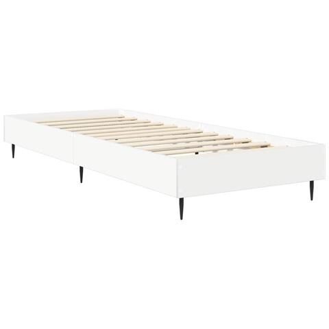 Struttura del letto Bianco 80 x 200 cm Legno ingegnerizzato - Foto 2