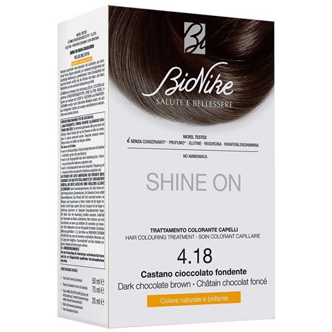 Shine On Castano Cioccolato Fondente 4,18 Flacone 75 ml + Tubo 50 ml - Foto 5