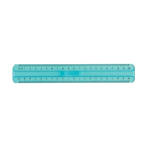 pz. 1 Doppiodecimetro Tecnoschool azzurro trasp 403SS - Foto 1