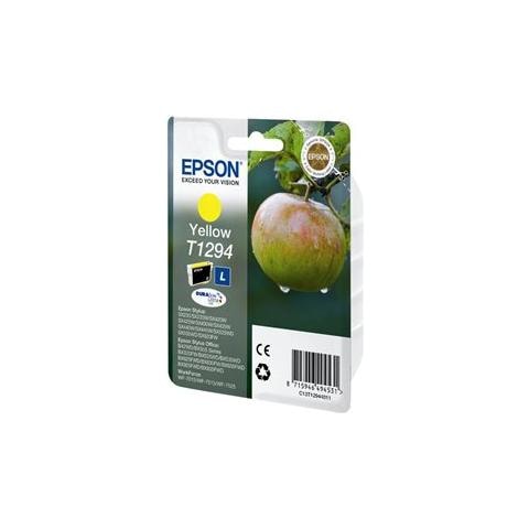 Cartuccia Inchiostro Giallo Tg. L Mela C13T129440 T1294 - Foto 2