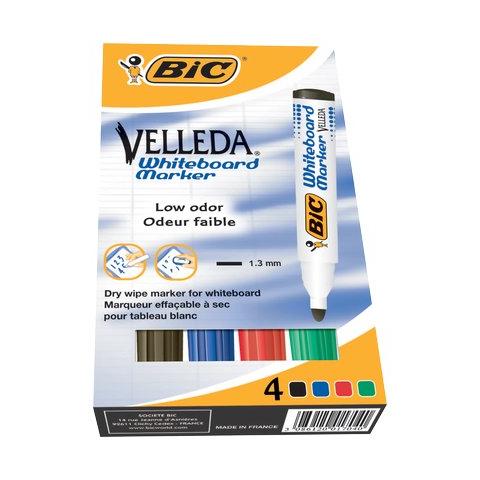 1199001704Velleda 1701 Tipo di punta Nero, Blu, Verde, Rosso 4pezzo (i) evidenziatore - Foto 2