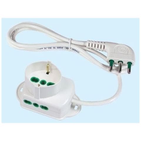 Multipresa Triax bipasso / standard tedesco con cavo 1,5 mt - Foto 2