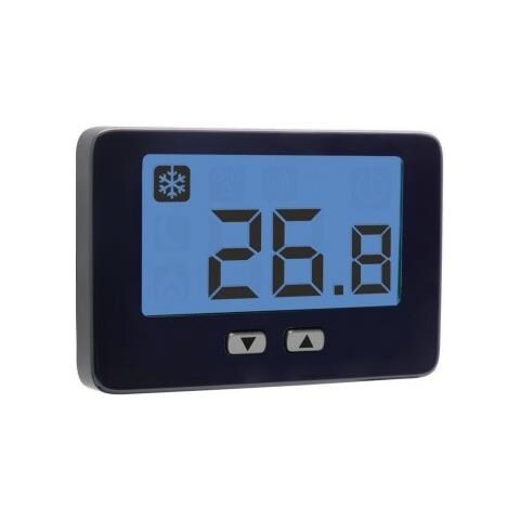 Termostato Elettronico Lcd Thalos Key Nero - Ve719100 - Foto 4