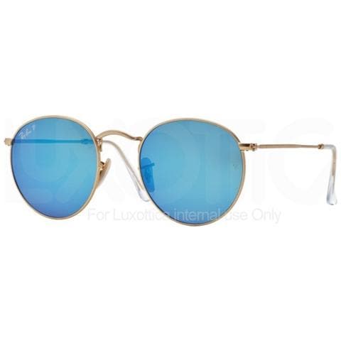 Occhiali Da Sole Rb3447 112 4l Round Metal - Foto 1