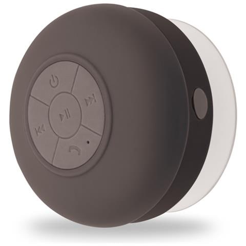 Speaker Audio Portatile con Bluetooth GSM01086 Impermeabile Colore Nero - Foto 1
