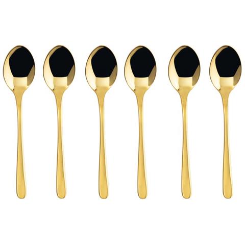Confezione Regalo 6 Cucchiaini Moka Taste Pvd Gold - Foto 1