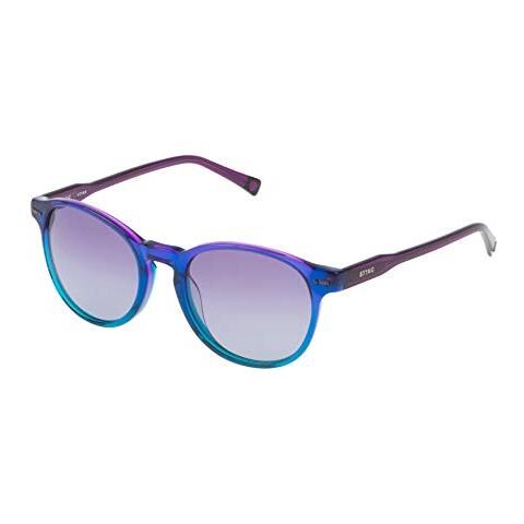 Ss6583 Occhiali da Sole, Multicolore (Gradient Dark Blue / Turquoise), Etichettalia unica Unisex-Adulto - Foto 2