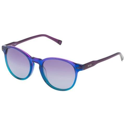 Ss6583 Occhiali da Sole, Multicolore (Gradient Dark Blue / Turquoise), Etichettalia unica Unisex-Adulto - Foto 1