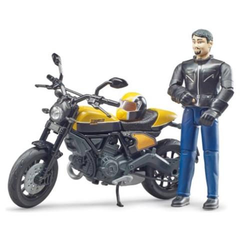 Moto Ducati Scrambler Trottle Pilota - Bruder (63053)  - Foto 3