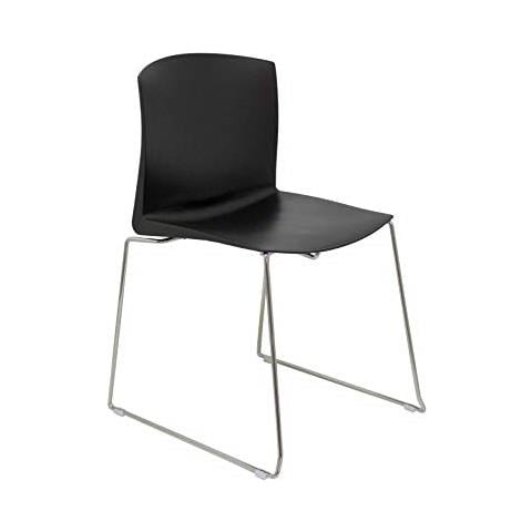 Pack 4 Sedie Boniches Sillera, Nero, Standard - Foto 1