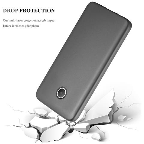 Cadorabo Custodia Compatibile Con Huawei Y330 In Grigio Metallico - Coperchio Protettivo In Silicone Tpu Flessibile - Foto 10