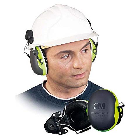 ™ Peltor ™ Cuffie Auricolari Serie X, X4p3 Cuffia Attacco Elmetto Hi-viz 32 Db - Foto 1