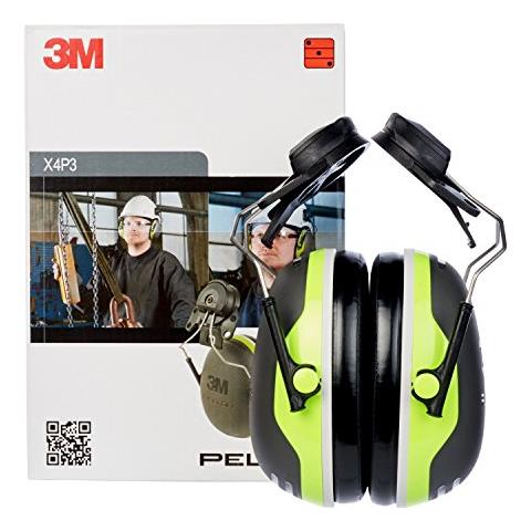 ™ Peltor ™ Cuffie Auricolari Serie X, X4p3 Cuffia Attacco Elmetto Hi-viz 32 Db - Foto 2