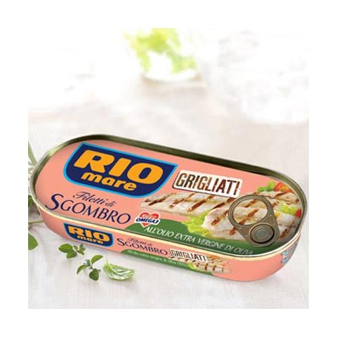 Rio Mare Filetti Di Sgombro Grigliati In Olio Extra Vergine D'olivagrammi 120 - Foto 1