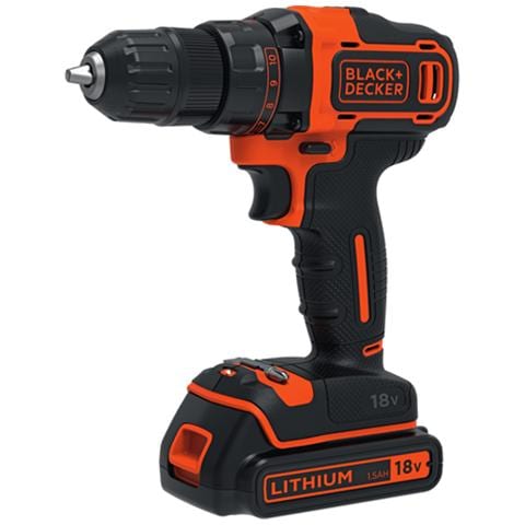 BDCDD186K, Ioni di Litio, Nero, Arancione - Foto 1