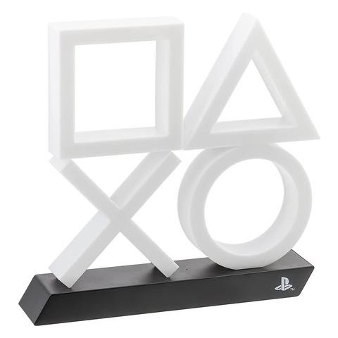 Lampada A Soggetto Paladone Icon Light Playstation Bianco E Nero Pp791 - Foto 1