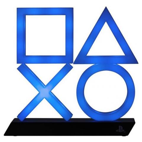 Lampada A Soggetto Paladone Icon Light Playstation Bianco E Nero Pp791 - Foto 2