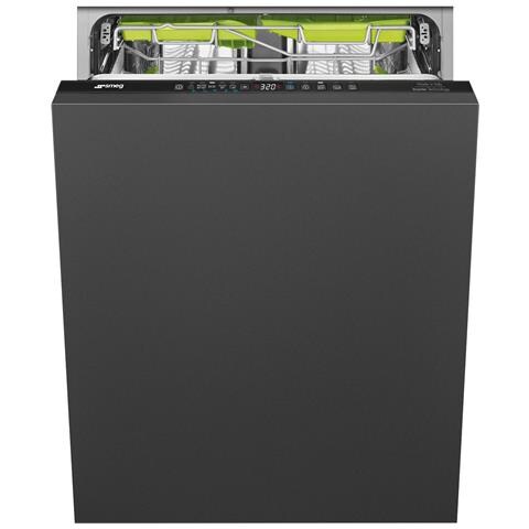 SMEG Lavastoviglie ST353BQL da Incasso a Scomparsa Totale Classe B Capacità 14 Coperti