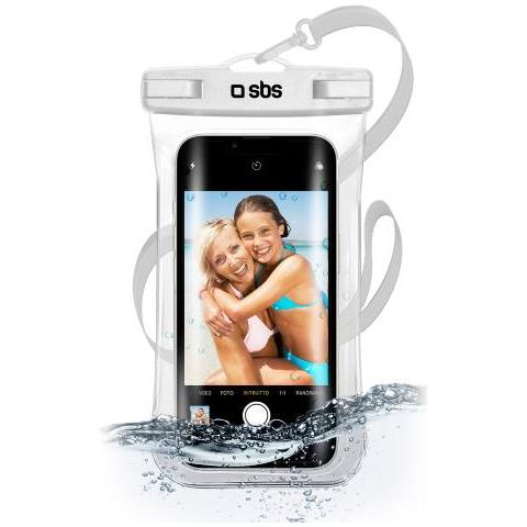 Custodia Impermeabile Con Impugnatura Per Selfie, Universale Per Smartphone Fino A 6.8"" - Foto 1