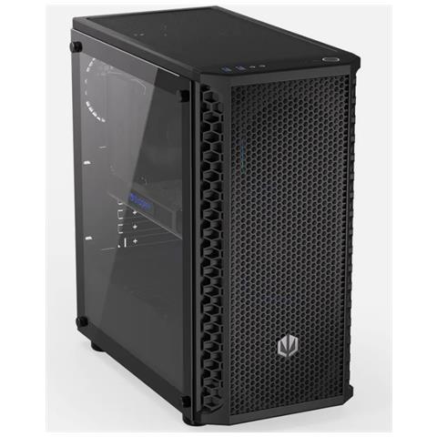 Case Signum 300 TowerATX / Micro-ATX / Mini-ITX 2 Porte 2 x USB-A Colore Nero. - Foto 2